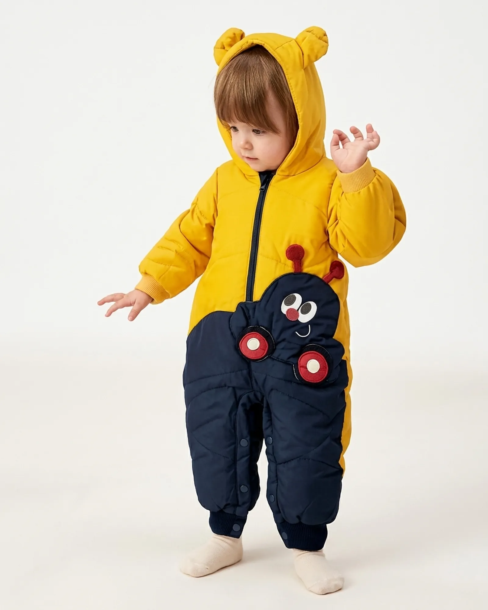 Combinaison Petite Voiture — Jaune