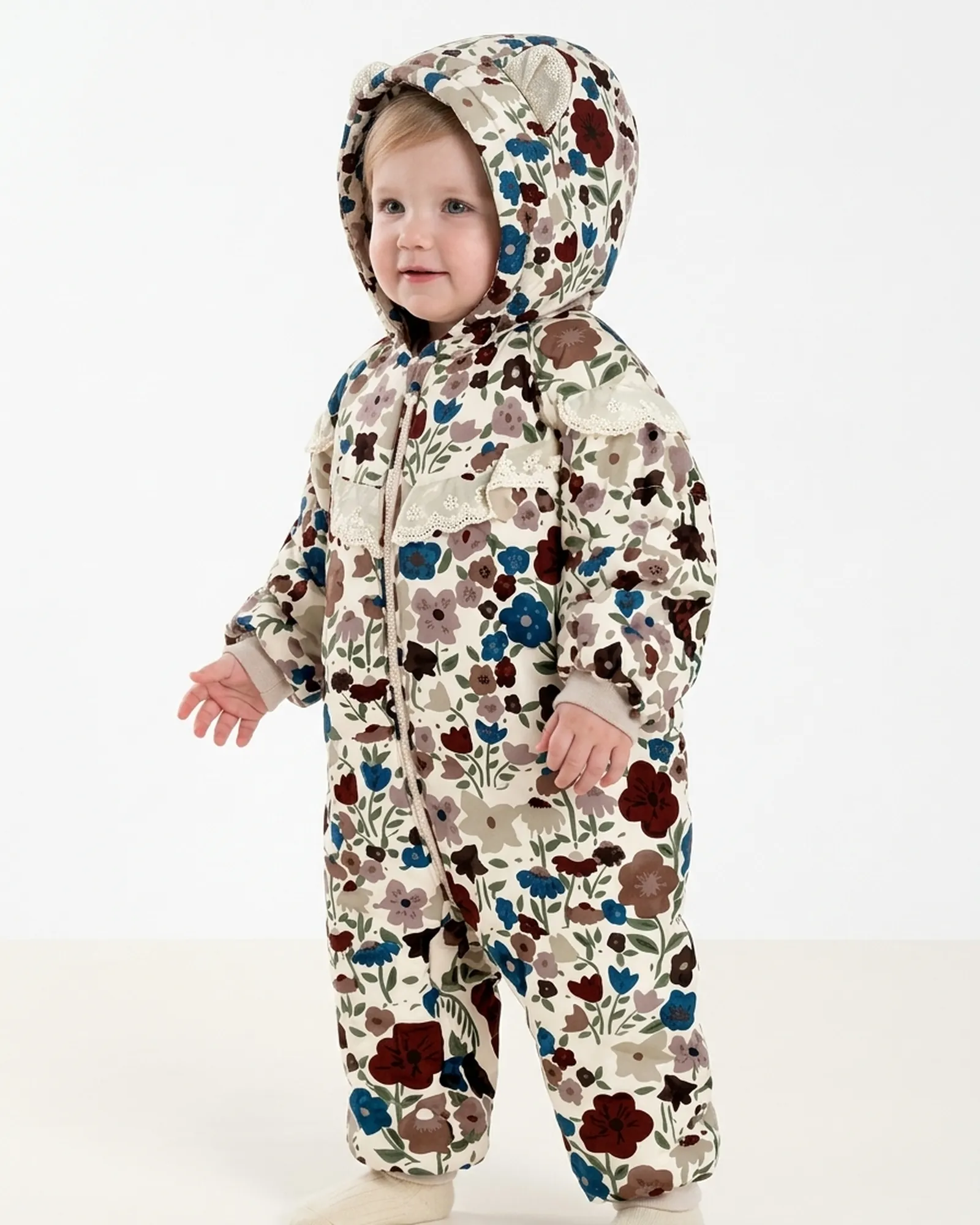 Combinaison Fleurs rétro — Des proportions justes